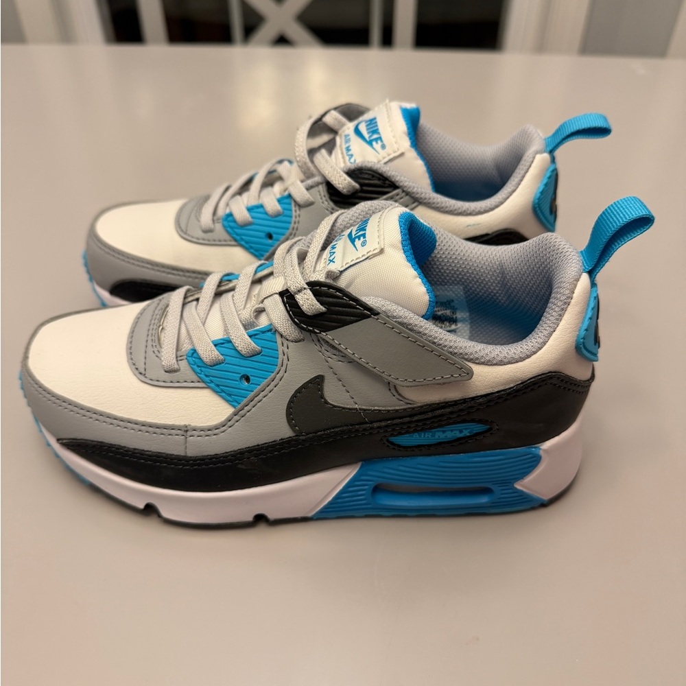 Nike Air Max Kids Sneakers - Gray and Blue - Picture 2 of 5